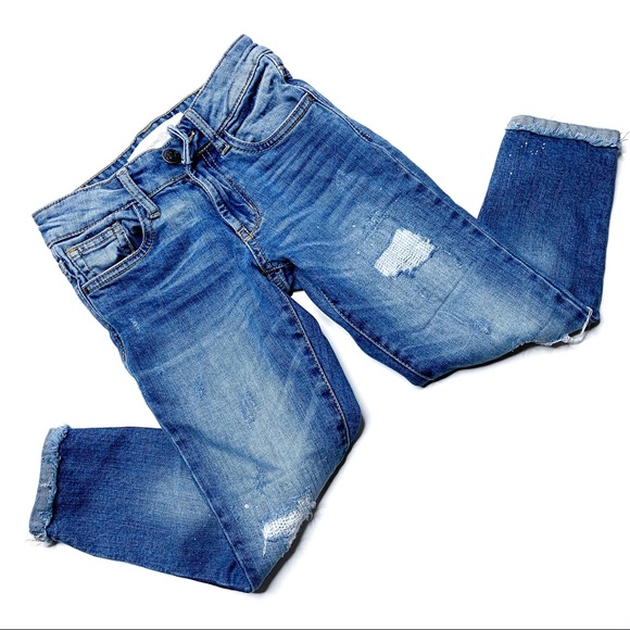 Treasure & Bond Other - Treasure & Bond Distressed Girlfriend Kids Jeans 7